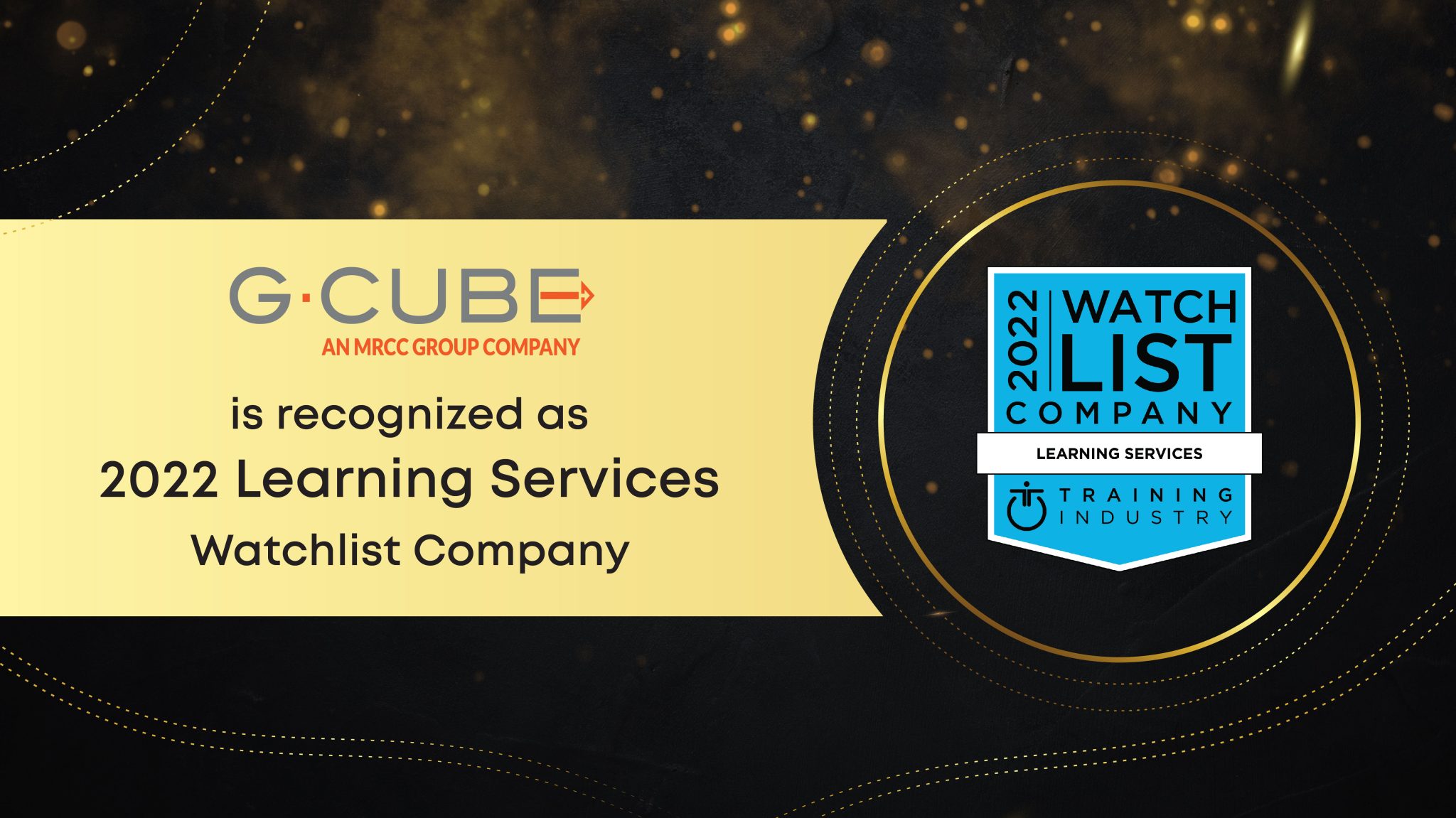 G Cube Selected In 2022 Learning Services Watch List Company